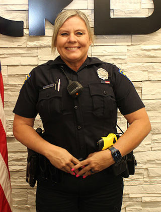  Kay Blase, the new officer